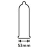 Secura Condoms Préservatifs fins Extra Feel 53mm x48